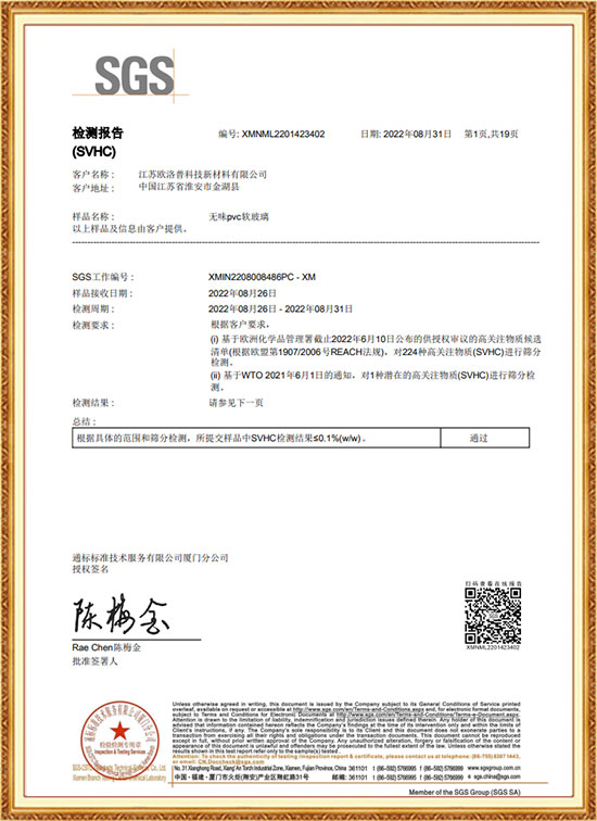Test report